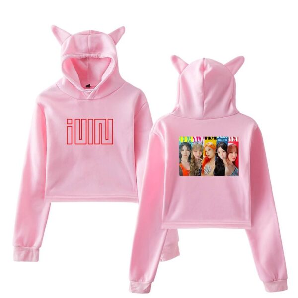 Gidle I Sway Cropped Hoodie #1 - Image 5