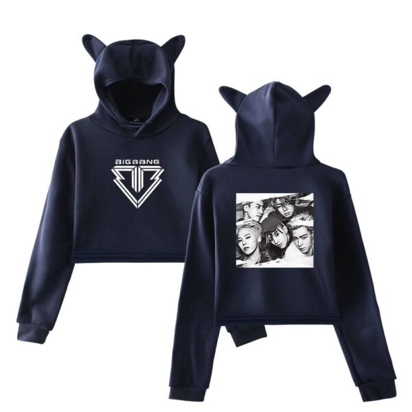 Big Bang Cropped Hoodie #1 - Image 3