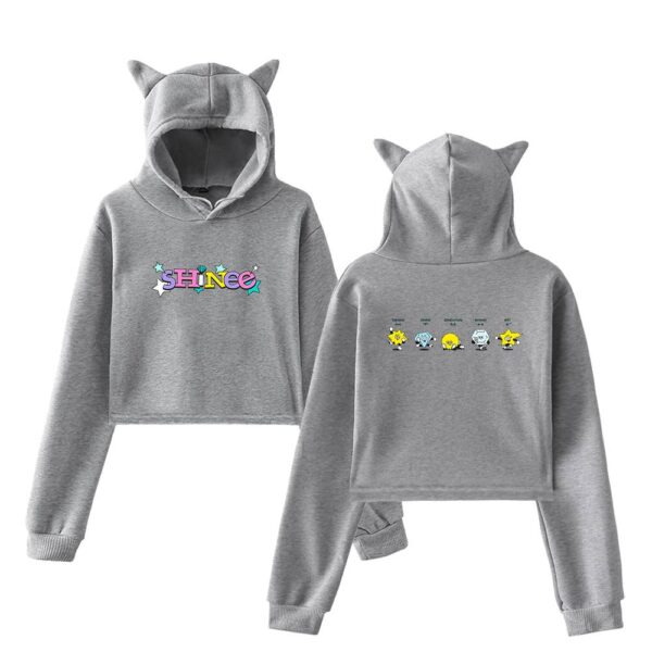 SHINee Cropped Hoodie #8 - Image 4