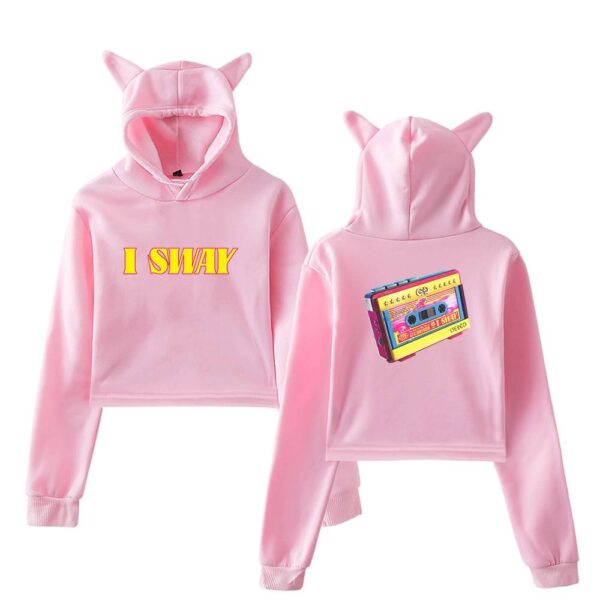 Gidle I Sway Cropped Hoodie #2 - Image 5