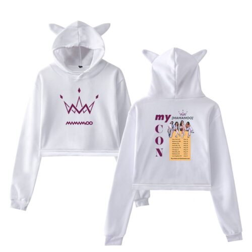 Mamamoo Cropped Hoodie #1