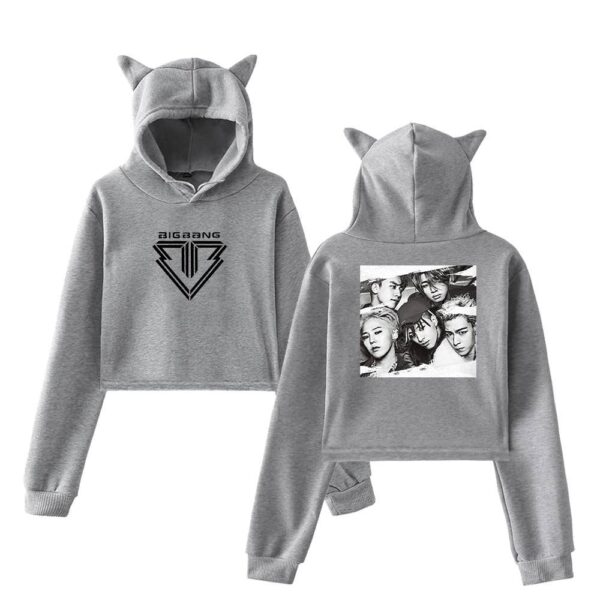 Big Bang Cropped Hoodie #1 - Image 4