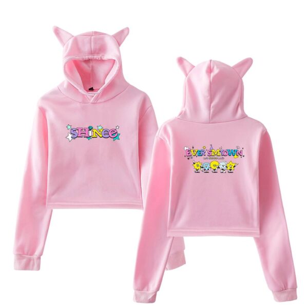 SHINee Cropped Hoodie #7 - Image 5