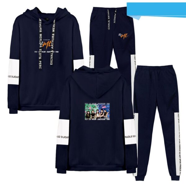 Itzy "ItzMe" Hoodie + Pants Set #1 + Socks - Image 4