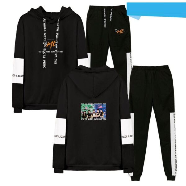 Itzy "ItzMe" Hoodie + Pants Set #1 + Socks