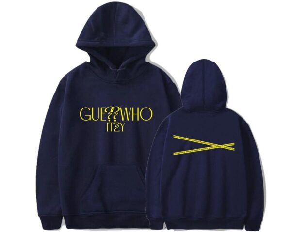 Itzy Guess Who Hoodie #40 - Image 6