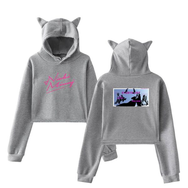 Nicki Minaj Cropped Hoodie #8