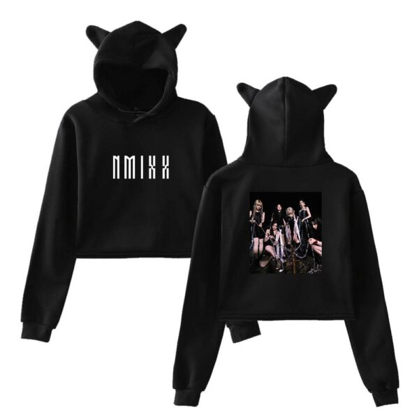 Nmixx Cropped Hoodie #2 - Image 2