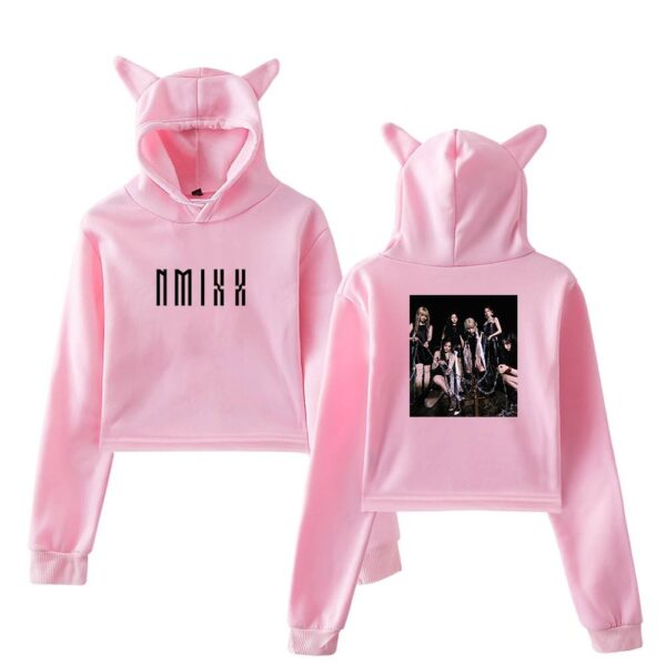 Nmixx Cropped Hoodie #2 - Image 5