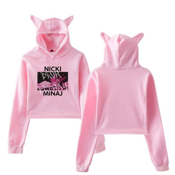 Nicki Minaj Cropped Hoodie #9 - Image 5