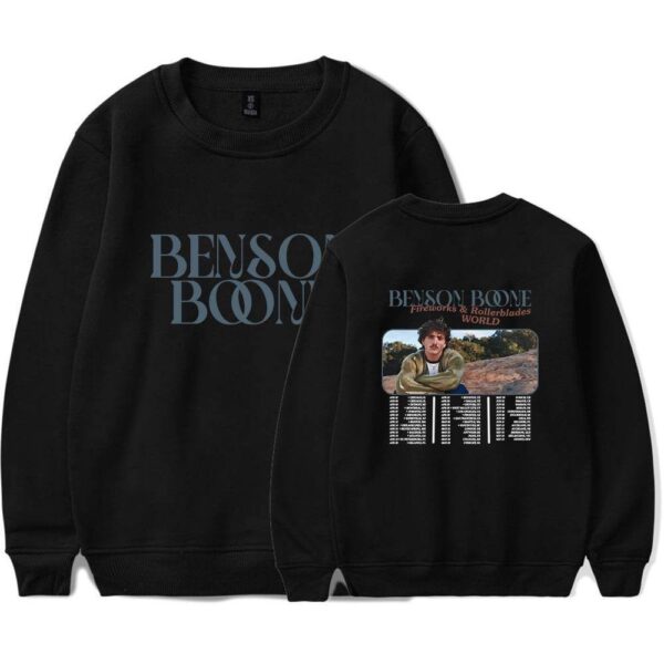 Benson Boone Fireworks & Rollerblades Sweatshirt #2 + Gift - Image 2