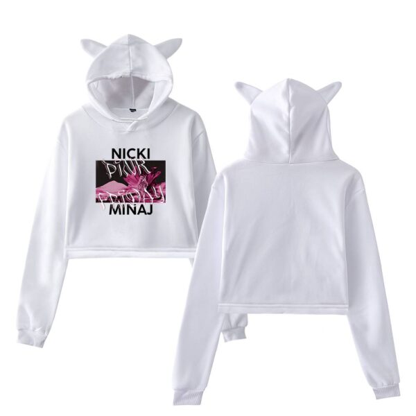 Nicki Minaj Cropped Hoodie #9 - Image 2