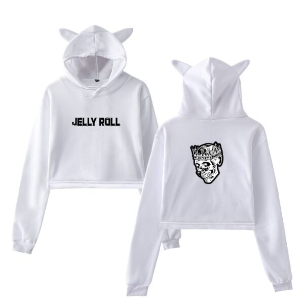 Jelly Roll Cropped Hoodie #1