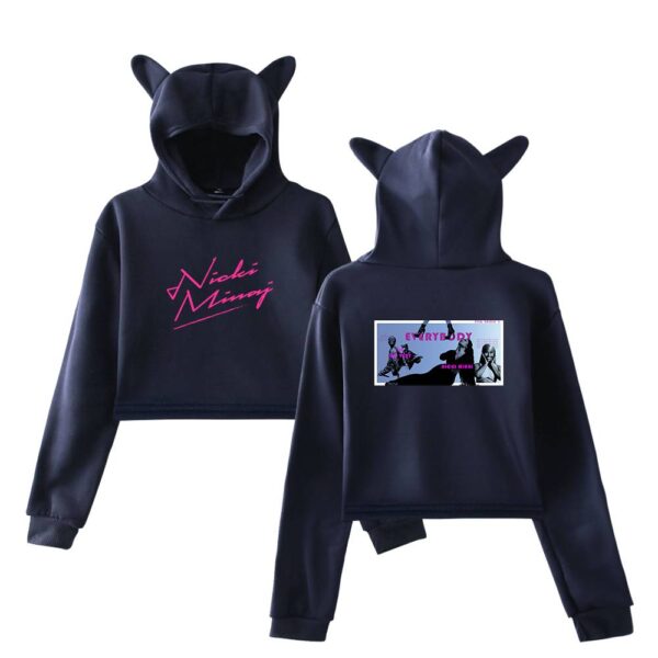 Nicki Minaj Cropped Hoodie #8 - Image 4