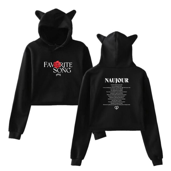 Toosii Cropped Hoodie #3 - Image 2