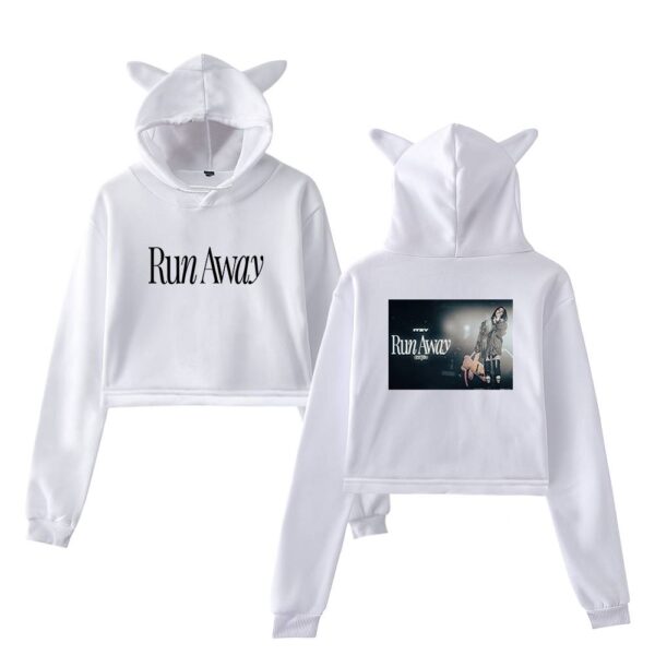 Ryujin Itzy Cropped Hoodie #2 - Image 3