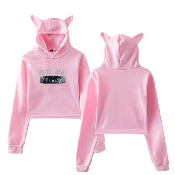 V BTS Cropped Hoodie #2 - Image 5