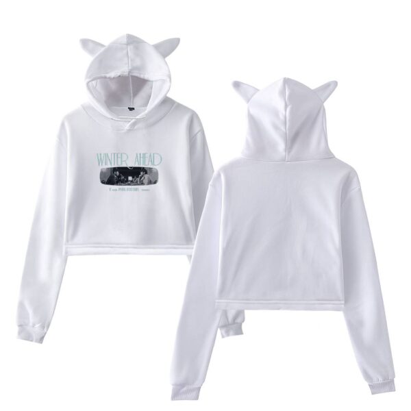 V BTS Cropped Hoodie #2 - Image 3