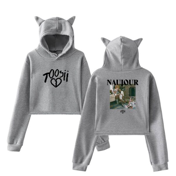 Toosii Cropped Hoodie #4 - Image 4