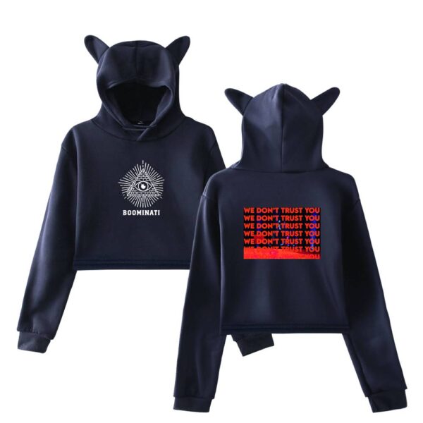 Metro Boomin Cropped Hoodie #1 - Image 3