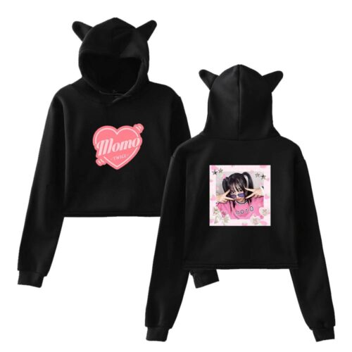 Momo Twice Cropped Hoodie #4