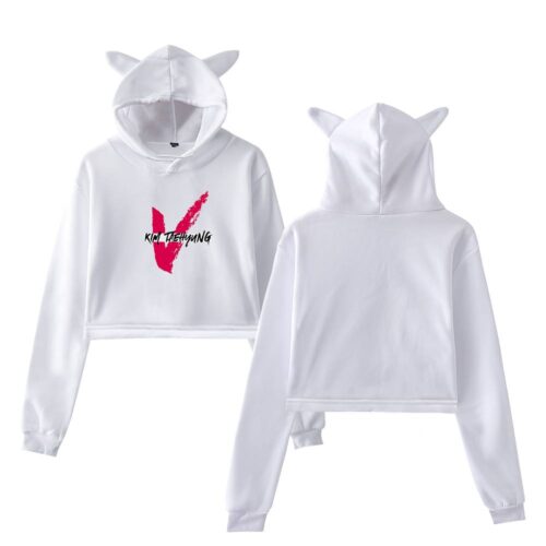 V BTS Cropped Hoodie #1