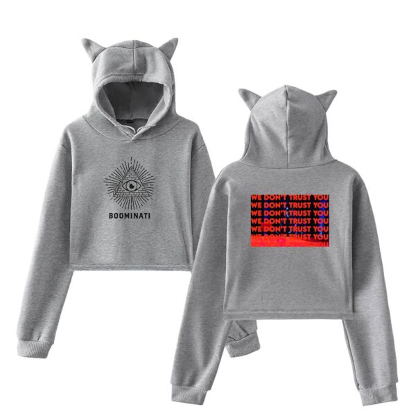 Metro Boomin Cropped Hoodie #1 - Image 4