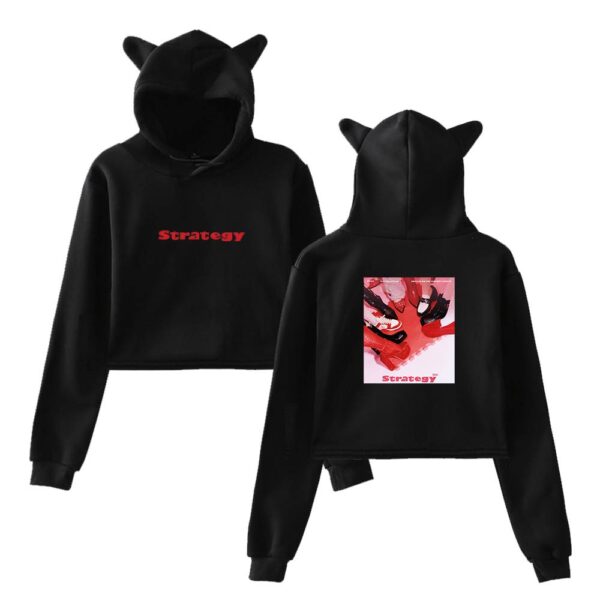 Twice Strategy Cropped Hoodie #2 - Image 2