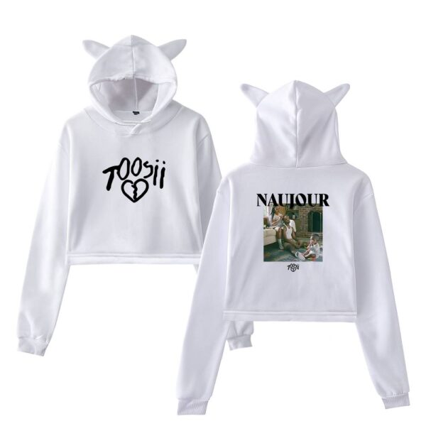 Toosii Cropped Hoodie #4 - Image 2