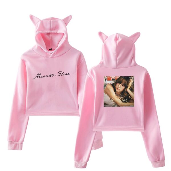 Lisa Blackpink Cropped Hoodie #3 - Image 5