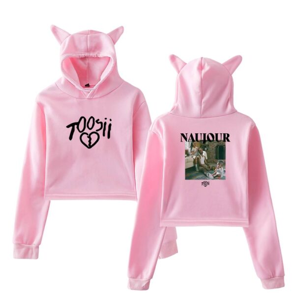 Toosii Cropped Hoodie #4 - Image 5