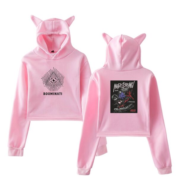 Metro Boomin Cropped Hoodie #3 - Image 5