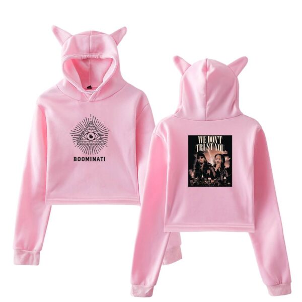 Metro Boomin Cropped Hoodie #4 - Image 5