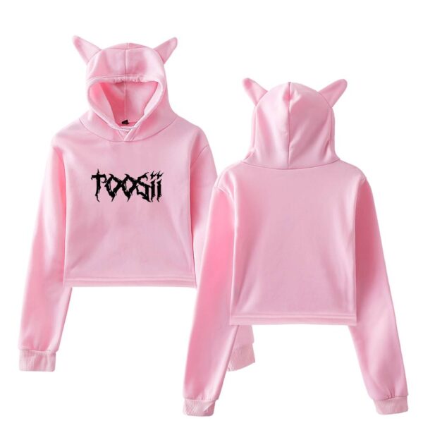 Toosii Cropped Hoodie #1 - Image 5