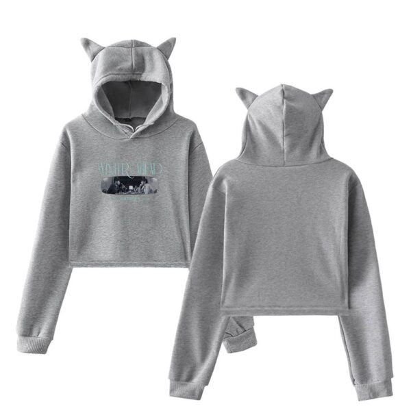 V BTS Cropped Hoodie #2 - Image 4