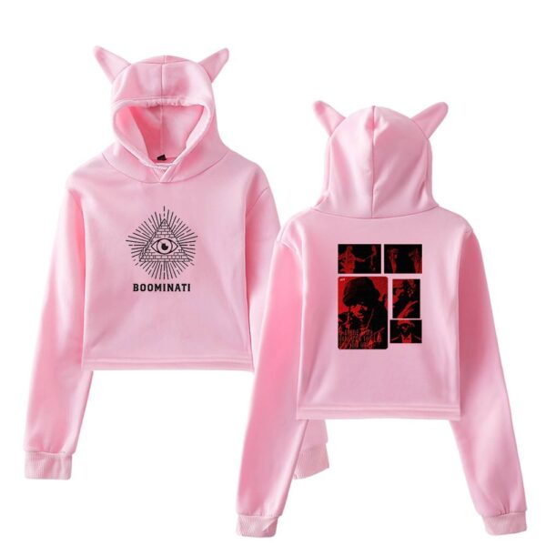 Metro Boomin Cropped Hoodie #2 - Image 5