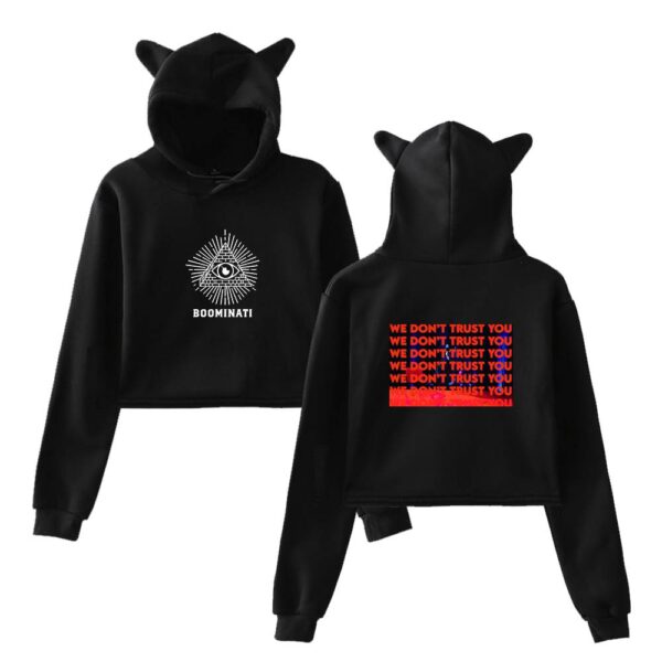 Metro Boomin Cropped Hoodie #1 - Image 2