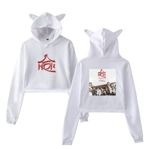 Stray Kids Giant Cropped Hoodie #1