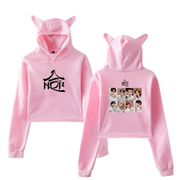 Stray Kids Giant Cropped Hoodie #4 - Image 5