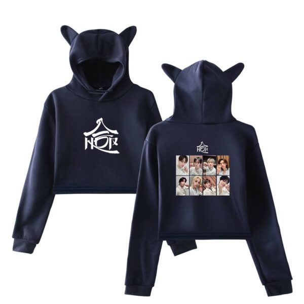 Stray Kids Giant Cropped Hoodie #4 - Image 3