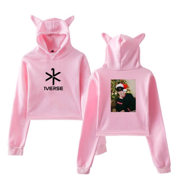 1Verse Cropped Hoodie #2 - Image 5