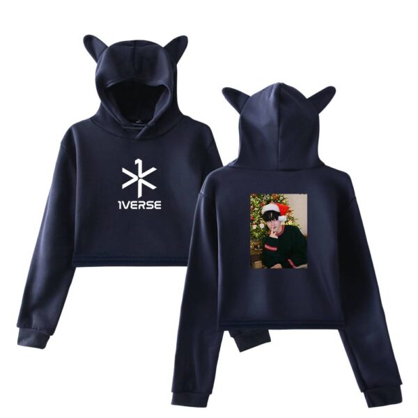 1Verse Cropped Hoodie #2