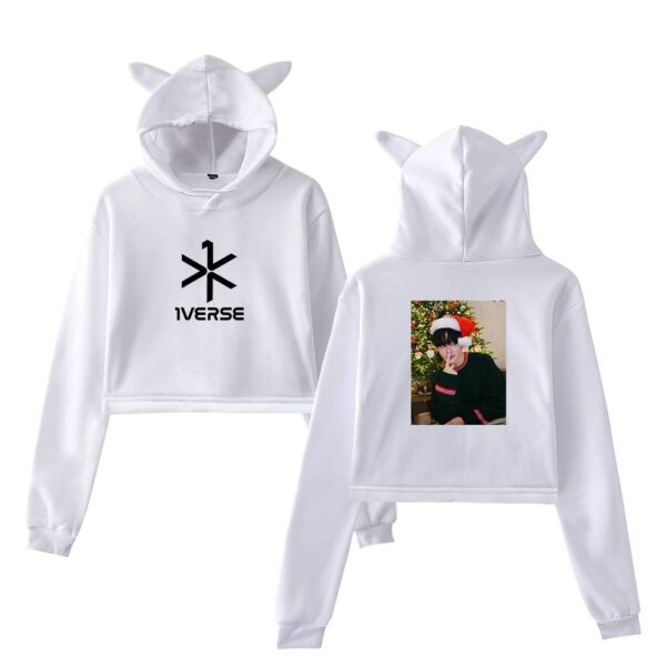 1Verse Cropped Hoodie #2 - Image 3