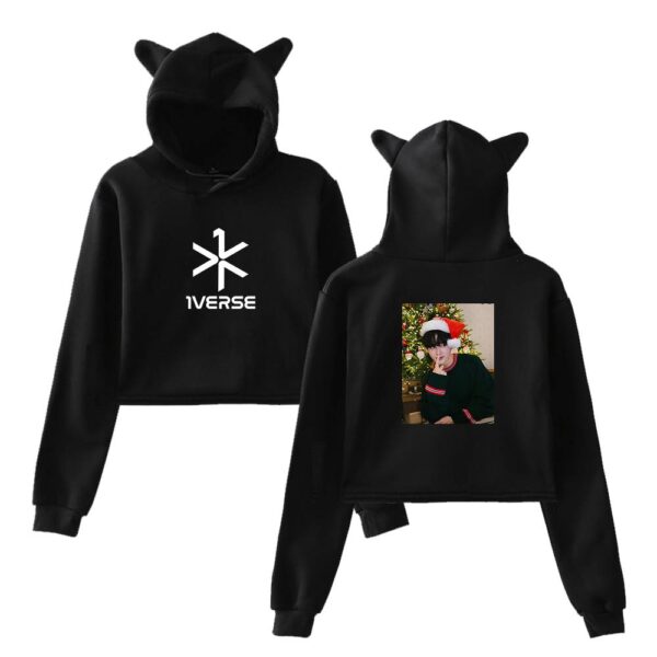 1Verse Cropped Hoodie #2 - Image 2