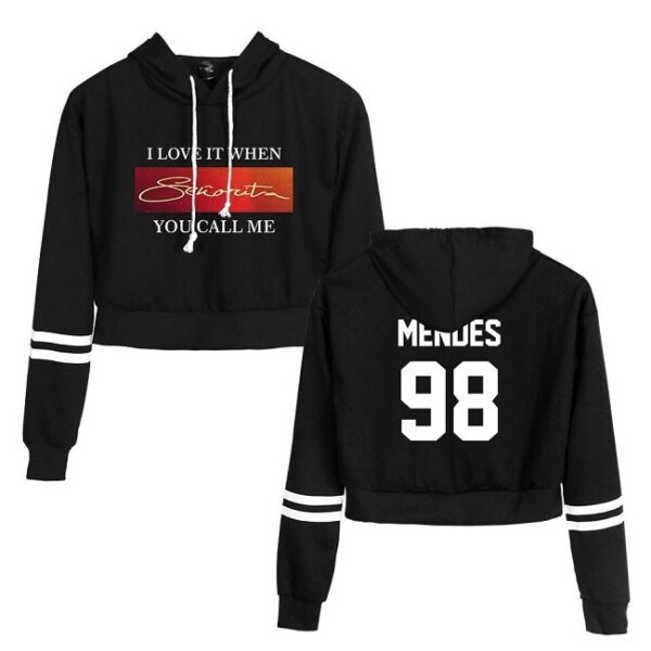 Shawn Mendes Cropped Hoodie #6