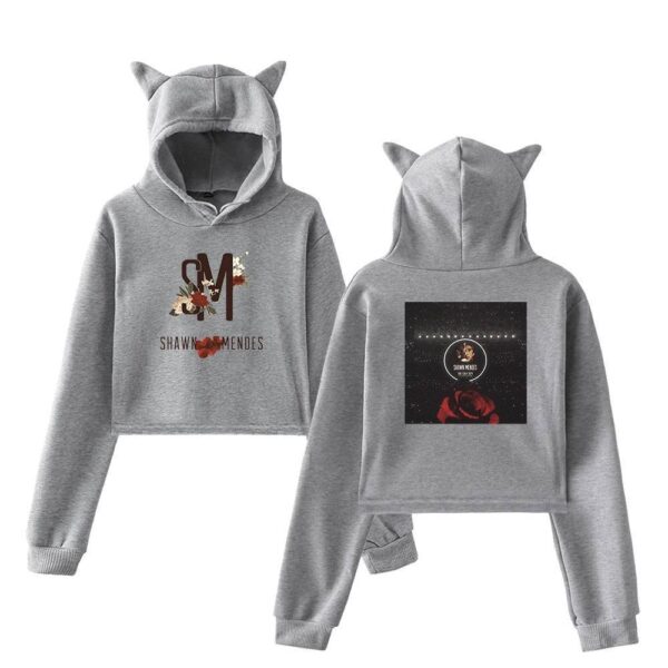 Shawn Mendes Cropped Hoodie #3 - Image 4