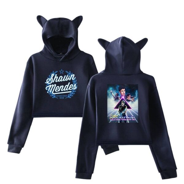Shawn Mendes Cropped Hoodie #4 - Image 4