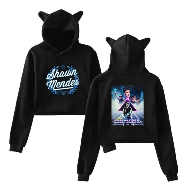 Shawn Mendes Cropped Hoodie #4 - Image 2