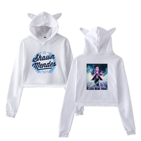 Shawn Mendes Cropped Hoodie #4 - Image 3