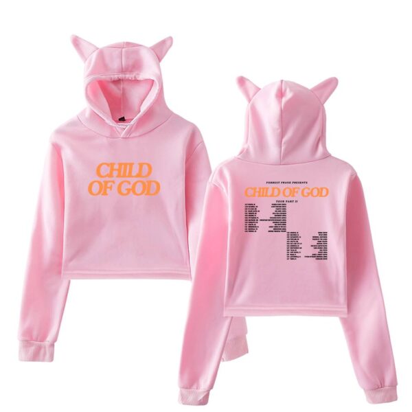Forrest Frank Cropped Hoodie #2 - Image 5